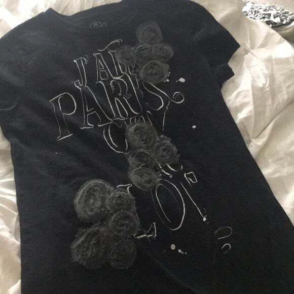 Old navy Paris city of love t shirt medium - Picture 2 of 6
